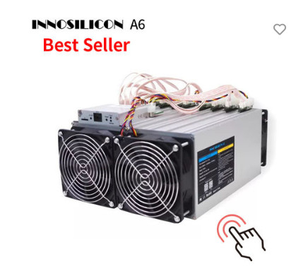 Innosilicon A6 A6+ Bitmian Asic Miner 1.2T - 2.2T Hashrate 1500W For ETH Coin