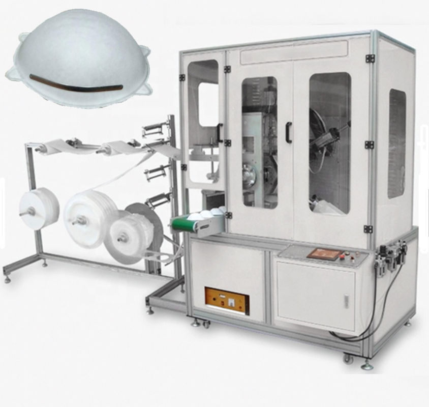 Programmable Touch Screen N95 KN95 Mask Production Machine