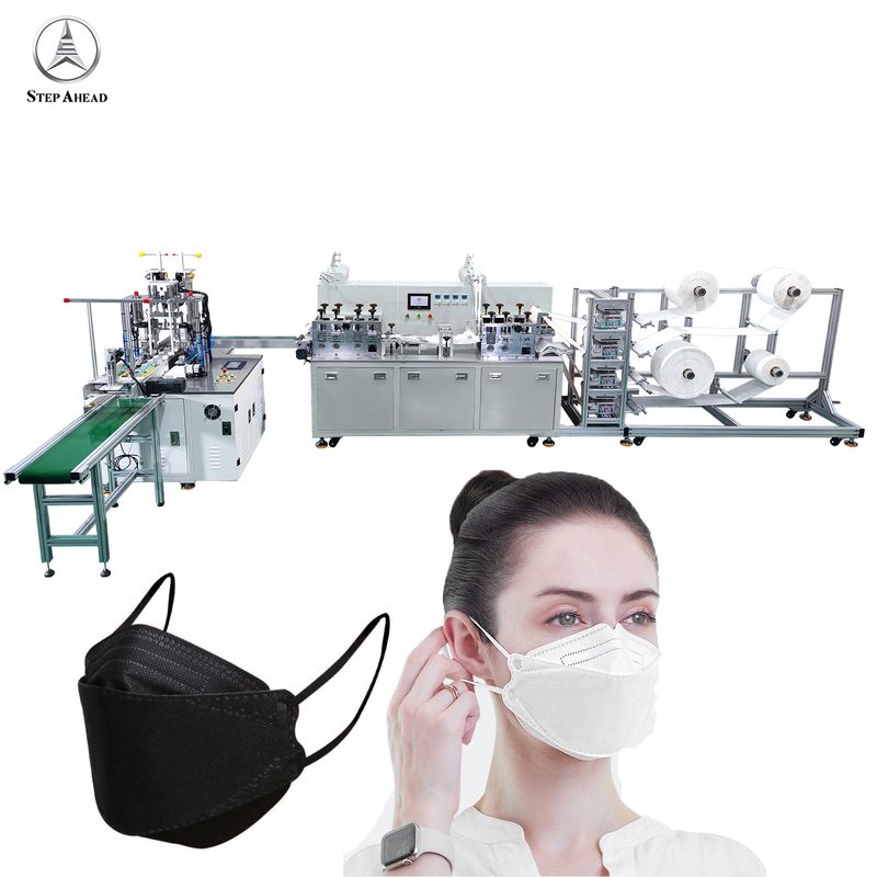Fullo Auto KN95 Face Mask Making Machine High Speed for dust free workshop